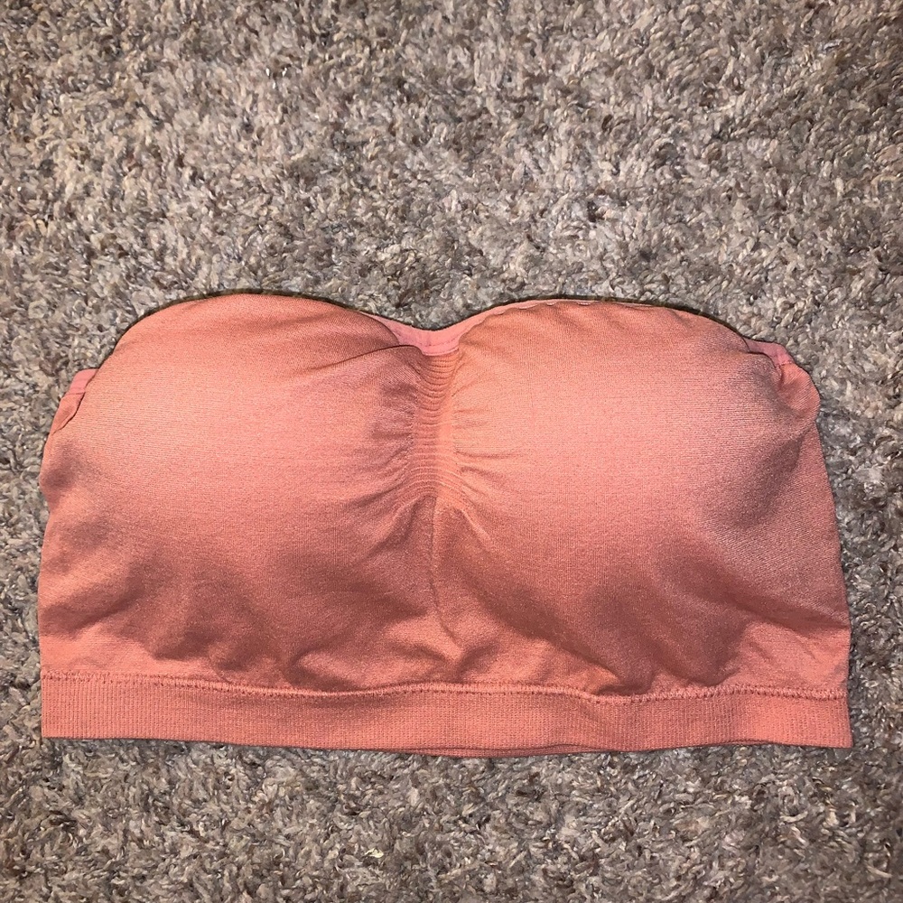 Padded Pink Tube Top